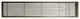 AG20 Series 4"x24" Right Door Solid Aluminum Fixed Bar, Antique Bronze Finish