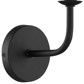 Bailey 1 Light Matte Black Wall Mount
