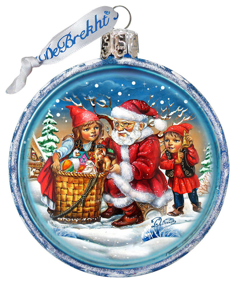 Christmas Tale Glass Ornament