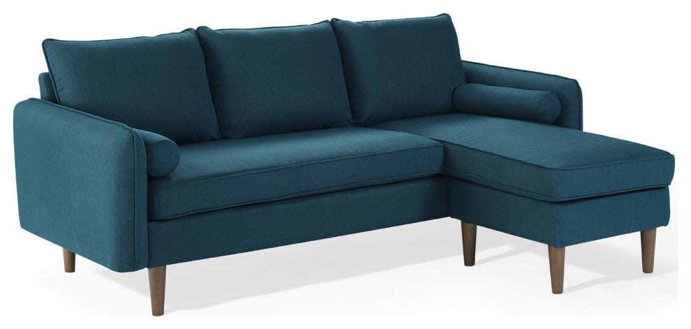 Revive Upholstered Right or Left Sectional Sofa - Azure