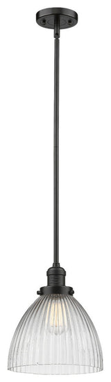 1-Light LED Seneca Falls Pendant, Oil Rubbed Bronze