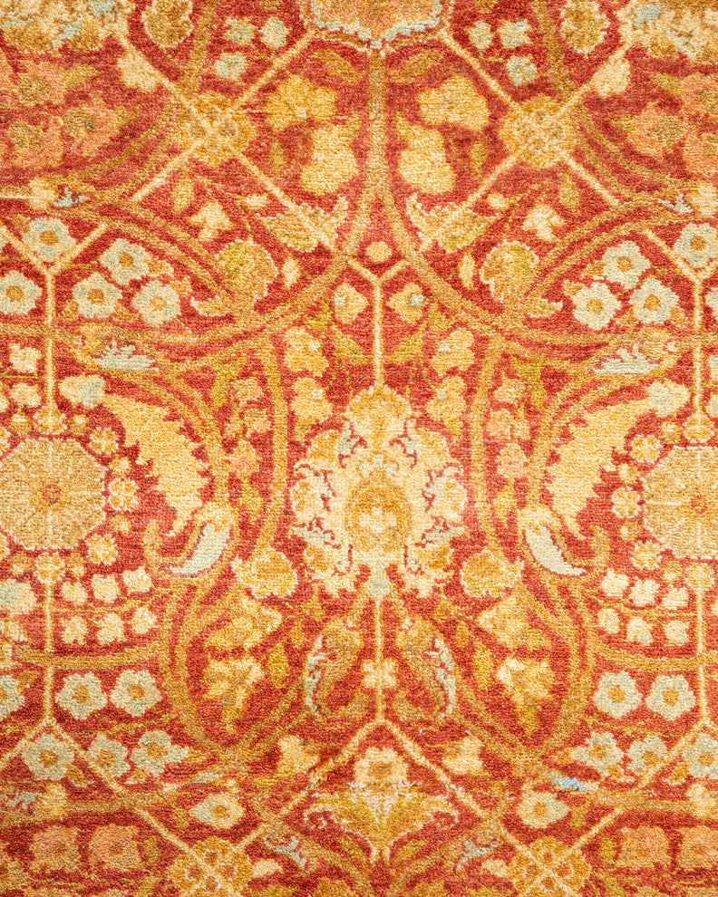 MOGUL, Hand Knotted Area Rug 9' 1" X 6' 1"
