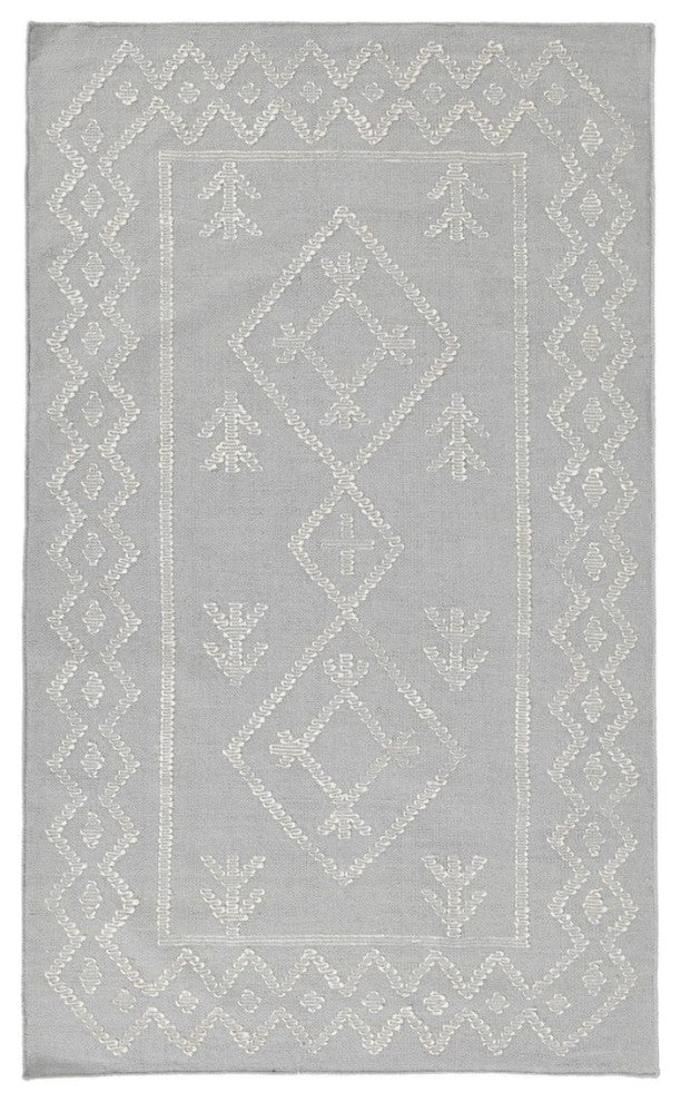 Classic Home Lagos Gray/Ivory 2.6x8 Rug