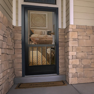 Screen Door Aluminum Westmore Black PCA 80" x 32"