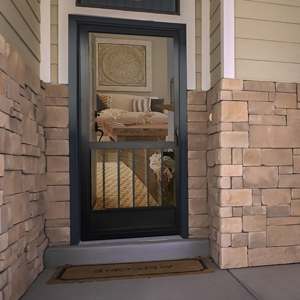 Screen Door Aluminum Westmore Black PCA 80" x 32"