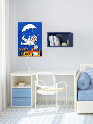 "Astro Boy" Painting Print on Canvas by Curtis