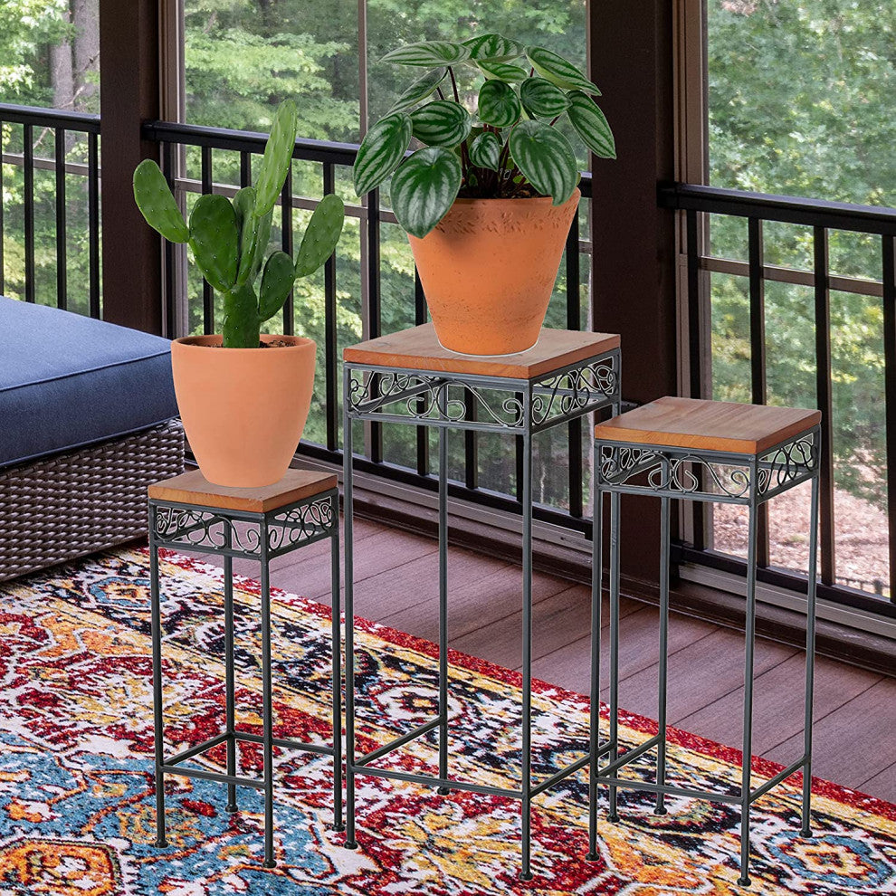 3 Piece Plant Stand Tables