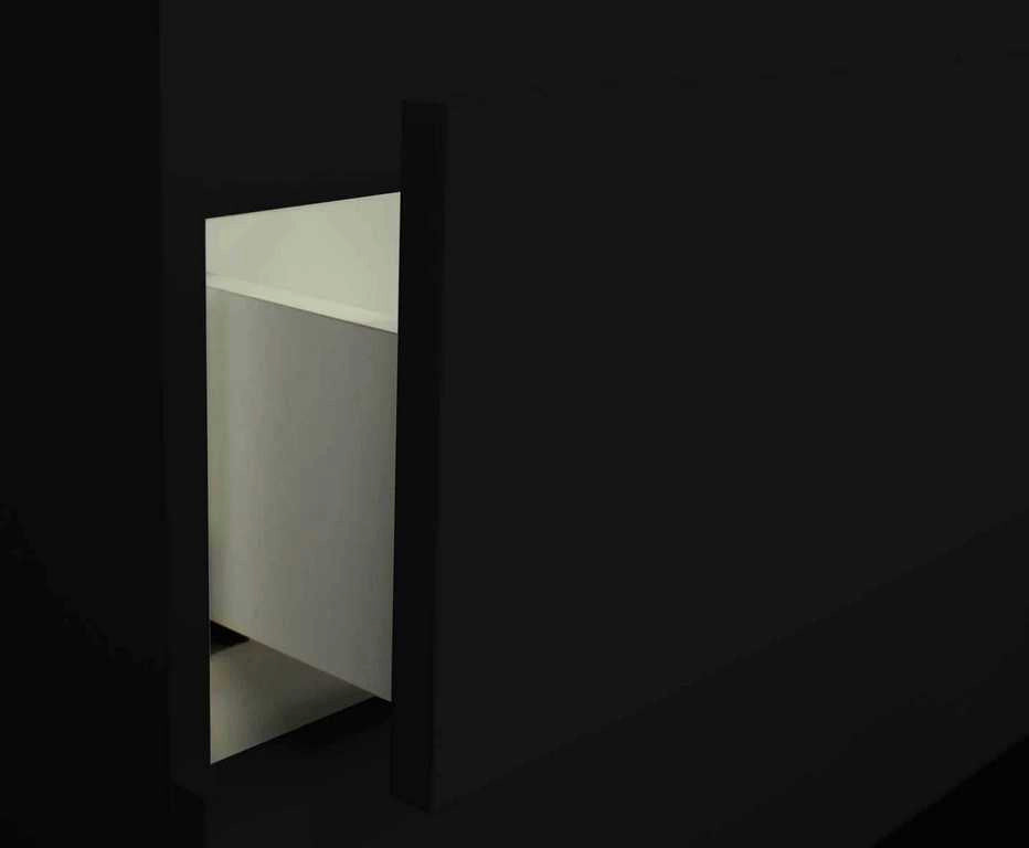 Salt 18Dx30" Floating Bathroom Vanity, Cabinet Only, Black