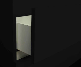 Salt 18Dx30" Floating Bathroom Vanity, Cabinet Only, Black