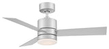 Axis 3-Blade Smart Ceiling Fan 44" Titanium, 2700K LED Kit