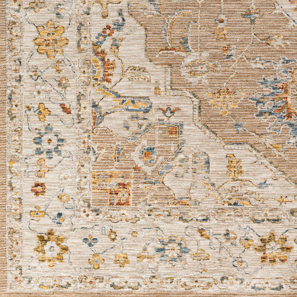 Reina REN-2305 Tan Multi Machine Woven 9' x 12'2" Rug