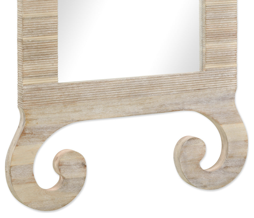 Abottsworth Washed Acacia Mirror