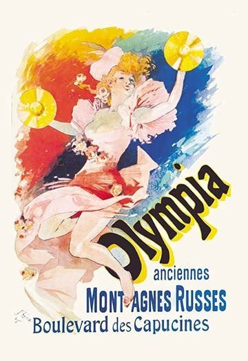 Olympia Anciennes - Canvas Poster 20" x 30"
