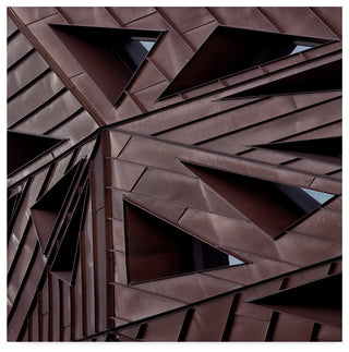 Yvette Depaepe 'Urban Asymmetry' Canvas Art, 14"x14"