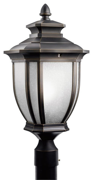 Outdoor Post Mount 1-Light, Rubbed Bronze