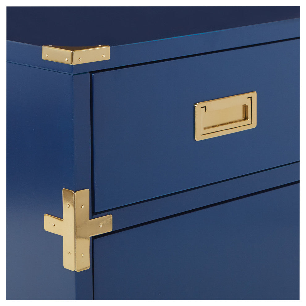 Wellington 2-Drawer File Cabinet, Lapis Blue