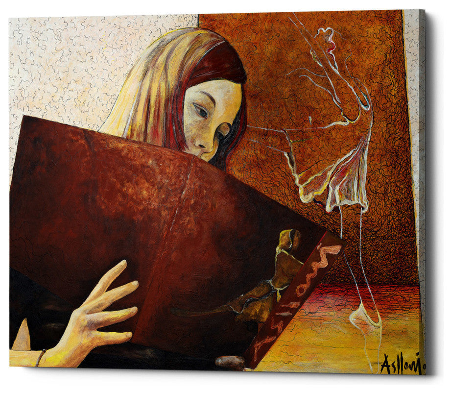 Epic Graffiti "The Viewer" by Samedin Asllani, Giclee Canvas Wall Art, 20"x24"