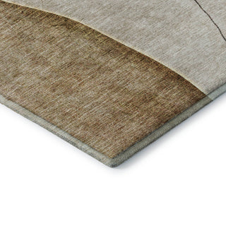 Premium Machine Washable Mayfield AMF696 Taupe 3' x 5' Rug