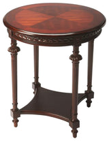 Hand-Carved Classic Lamp Table by Butler