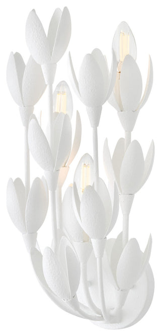 Hinkley Lighting 30010 Flora 3 Light 17" Tall Wall Sconce - Textured Plaster