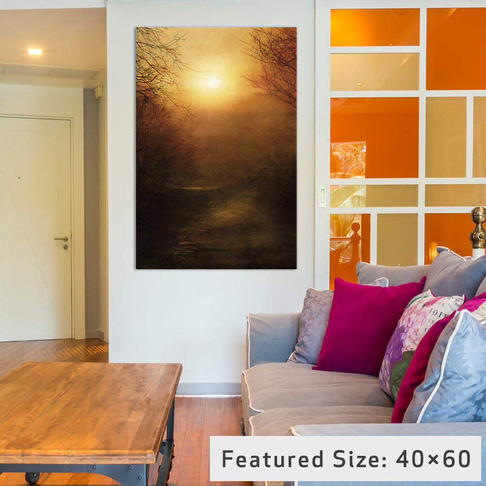 "April Ethereal" by Viviana Gonzalez, 40x26x1.5