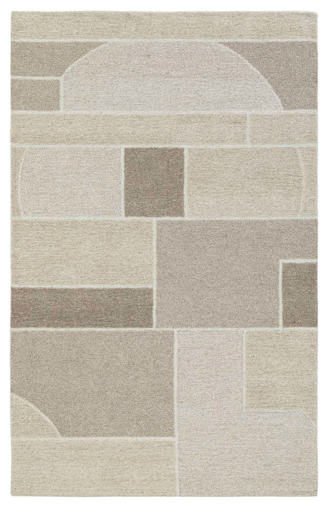 Mid-Century Madera Area Rug, Natural, 2'x3'