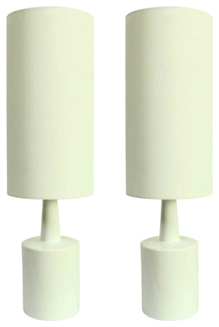 Magia Table Lamp, White, Set of 2