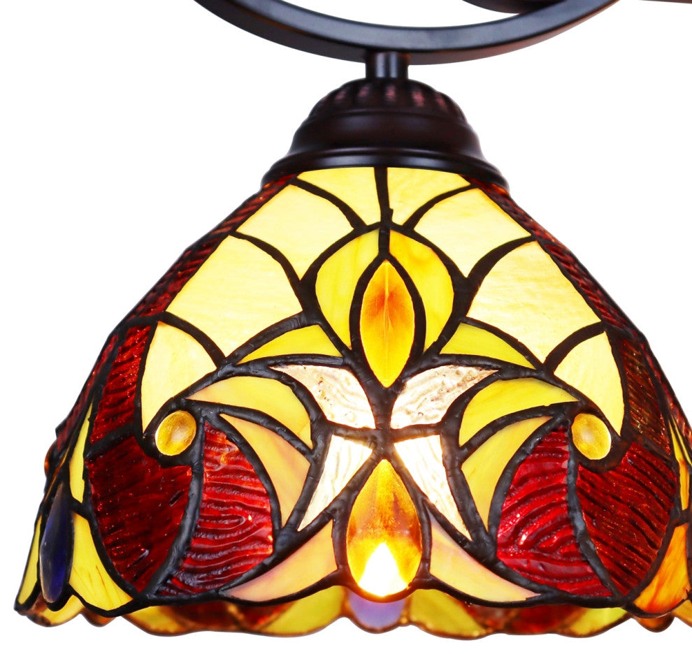CHLOE Lighting CH38632AV25-DD3 ADIA Dark Bronze 3 Light Mini Chandelier