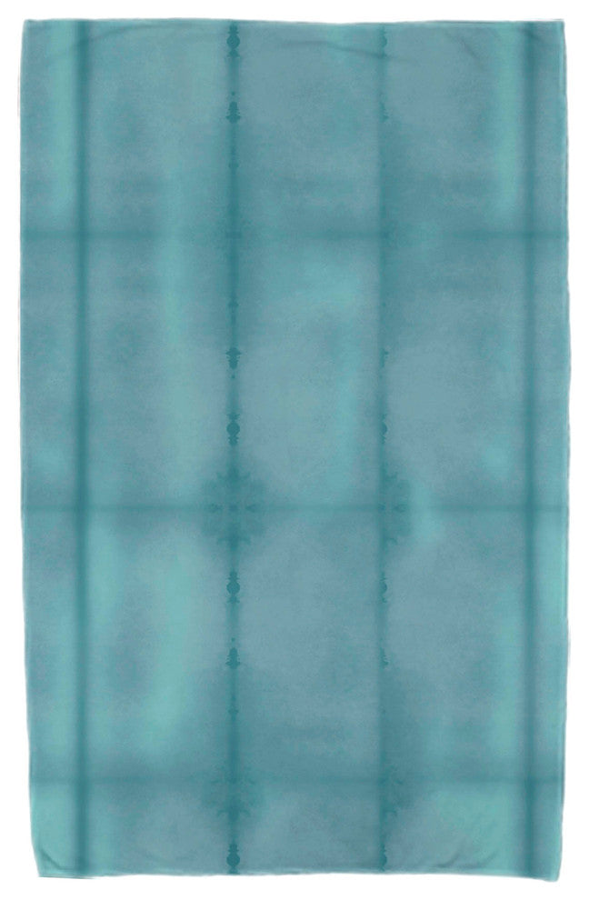 Pool, Stripe Print Beach Towel, Teal