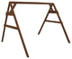 Cedar A-Frame Swing Stand for Swing or Swingbed, Mushroom Stain, 6 Foot, 2 X 4