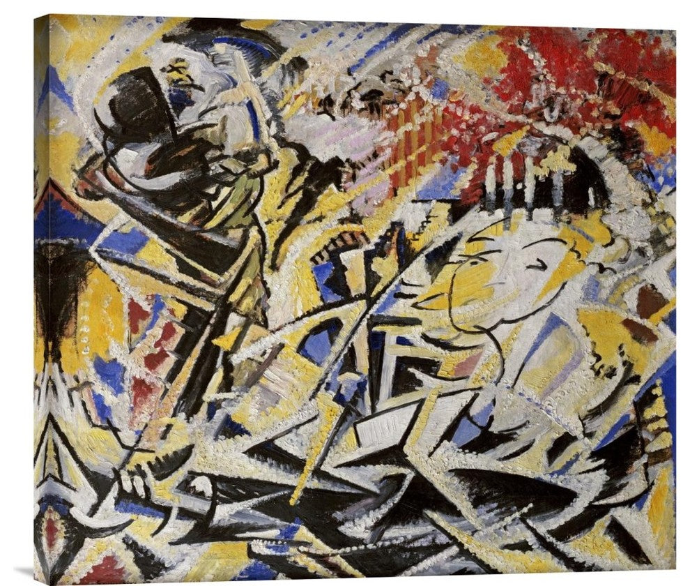 "The Dynamic Sensation of The Dance" Artwork, 30" x 26"
