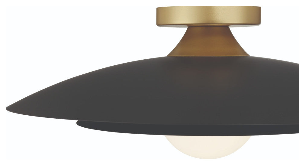 Welsh 1 Light LED 18" Sconce, Black