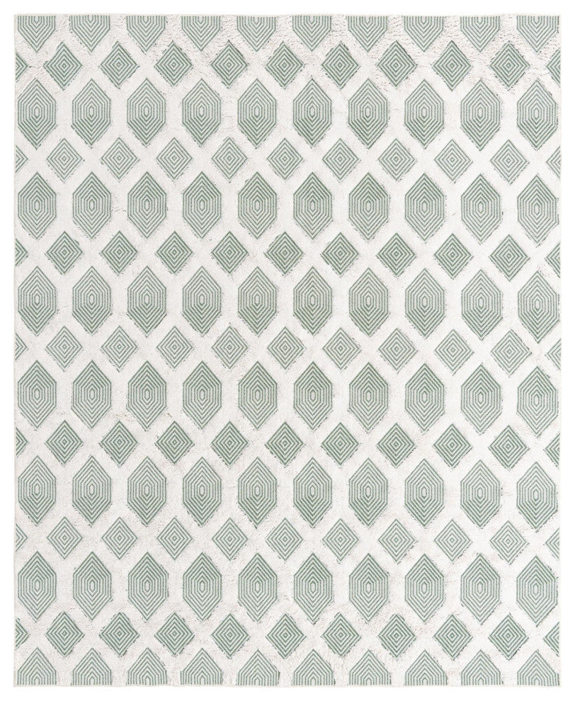 Unique Loom Sabrina Soto Casa Havana Area Rug, Green, 8' 3 X 10' 0 Rectangular