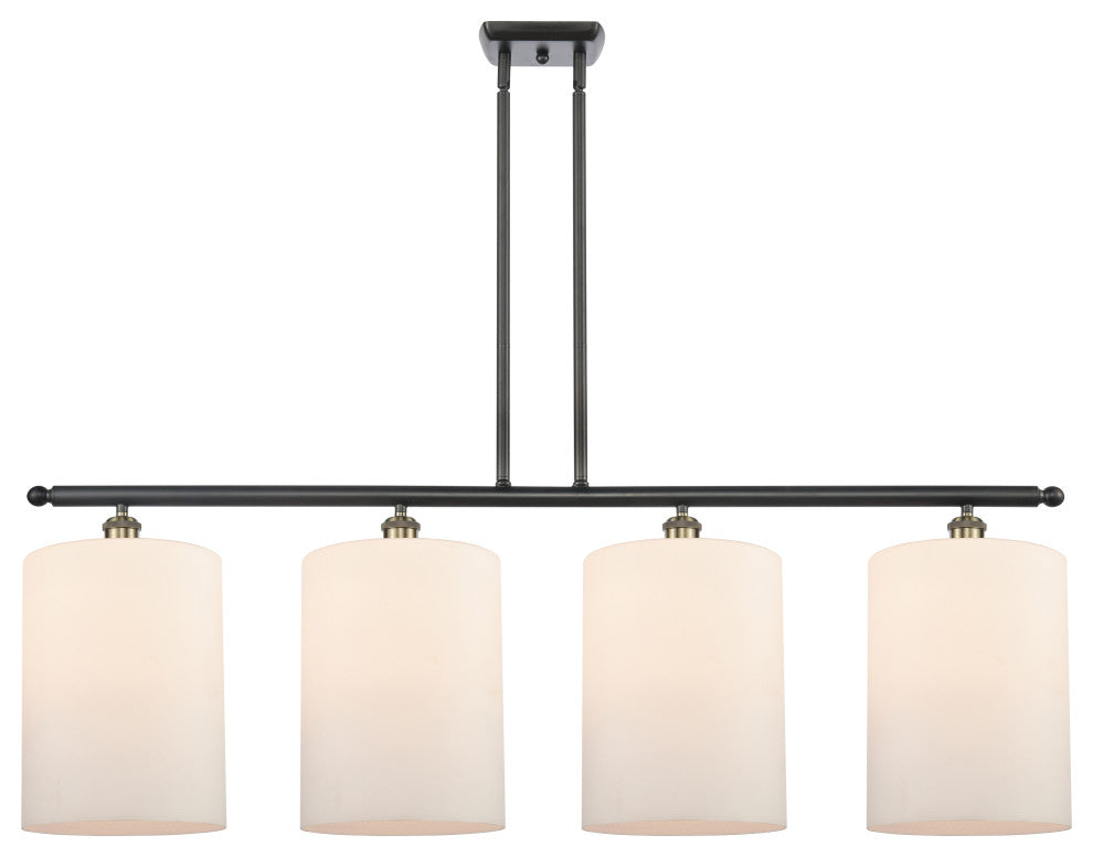 Innovations 516-4I-BAB-G111-L 4 Light Island Light, Black Antique Brass