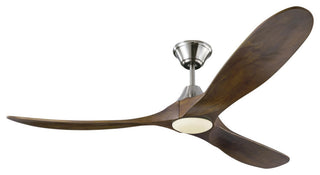 Maverick 60" LED Ceiling Fan Brushed Steel