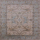 Ahgly Company Indoor Square Mid-Century Modern Area Rugs, 7' Square