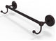 Prestige Regal 18" Towel Bar with Integrated Hooks, Antique Bronze