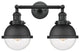Innovations 208-BK-HFS-62-BK Hampden 2 Light Bath Vanity Light, Matte Black