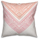 Hit Snooze Pink and Orange Spun Poly Pillow, 18x18