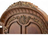 Villa Valencia Eastern King Low Poster Bed, Classic Chestnut