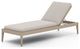Sherwood Outdoor Chaise Lounge-Bwn/Stone