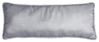 Winter Pine Cone Christmas Pillow, Winter Blue, 10"x24"