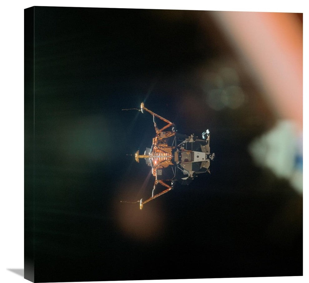 "Eagle" the Apollo 11 Lunar Module, 1969" Artwork, 24"x24"