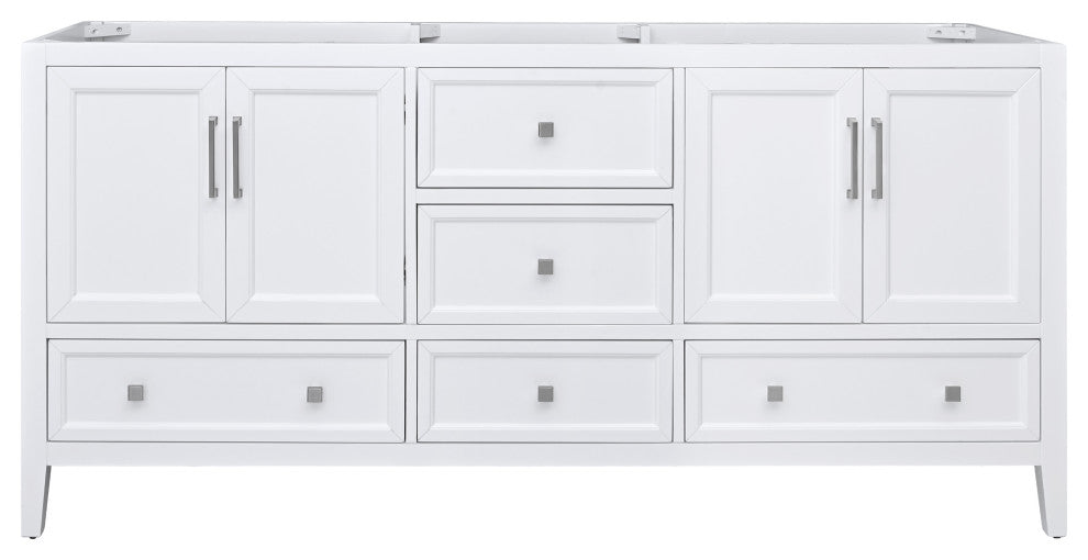 Avanity Everette 72 in. Double Vanity Only in White