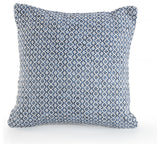 Blue Diamond Throw Pillow