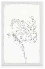 "Propagating Foliage" Framed Painting Print, 24x36
