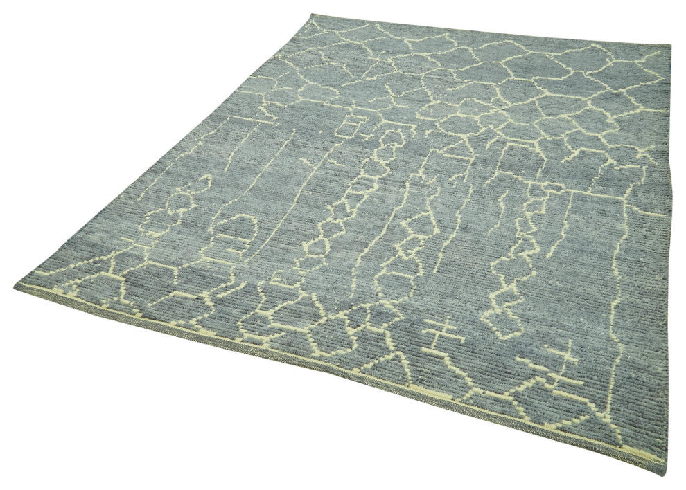 Rug N Carpet - Handmade Unique 6' 0'' x 7' 5'' Moroccan Area Rug