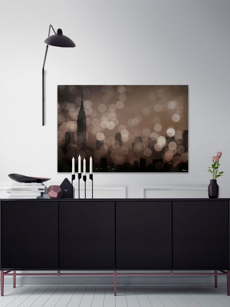 "NY Sleeping" Fine Art Canvas Print, 60"x40"