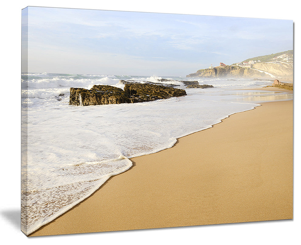 "Magoito Beach Portugal" Canvas Print