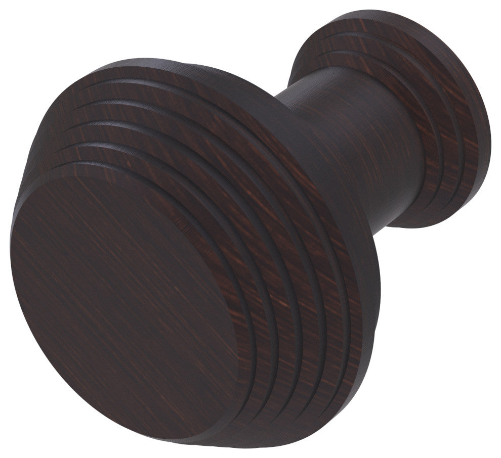 Designer Cabinet Knob, Venetian Bronze